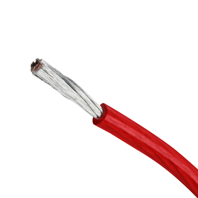 Силовой кабель красный 4AWG (50m) ACV KP50-1301OFC/чистая бескислороднная мед