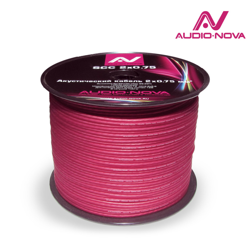 AUDIO NOVA SCC 2x0.75 мм² 
