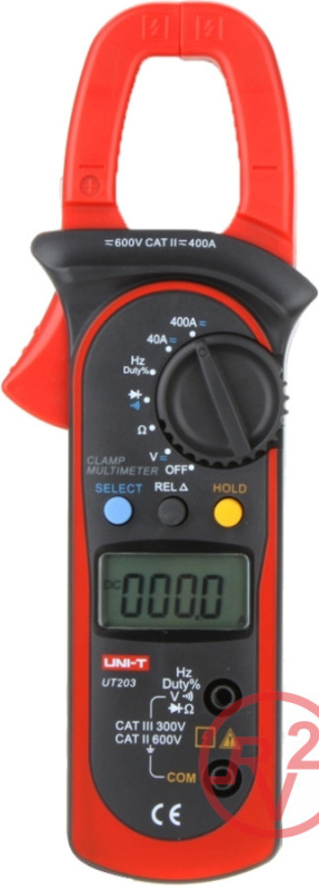 Мультиметр цифровой клещи UNI-T UT-203
