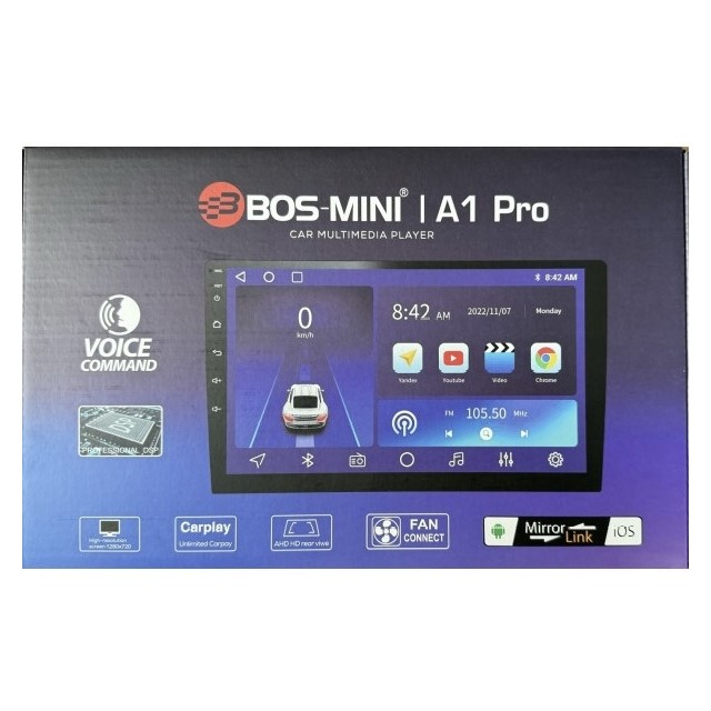 Головное устройство BOS-MINI A1 PRO "10" 4/64 dsp