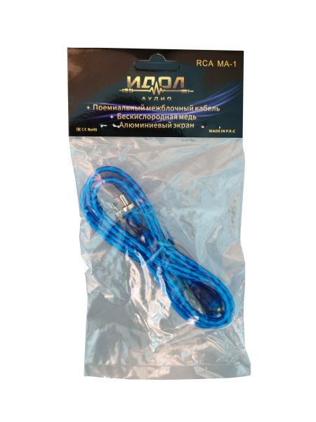 Межблочный кабель IDOL AUDIO RCA B-1 (MA1)
