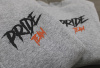 Толстовка серая Pride Bomber S