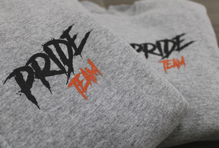 Толстовка серая Pride Bomber S
