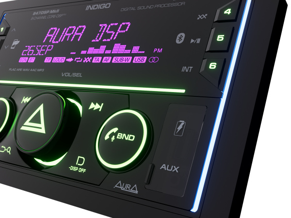 AurA  INDIGO-847DSPMK2 2 DIN