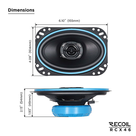 Recoil Blue RCX-46