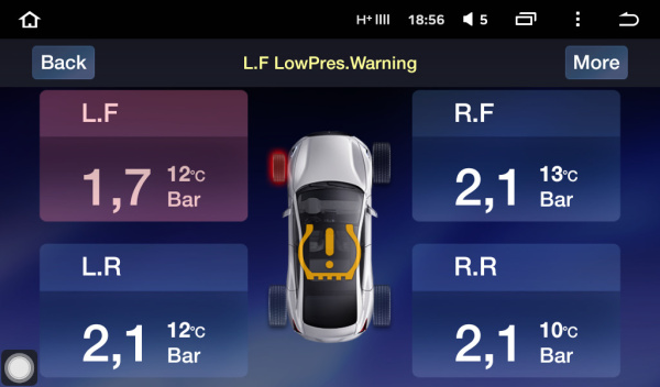 Teyes TPMS Датчики давления в шинах