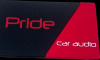 Короб под сабвуфер 12"крас.черный Pride