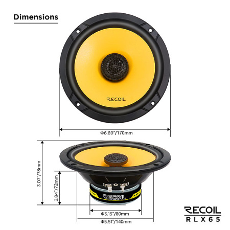 Recoil Yellow RLX-65